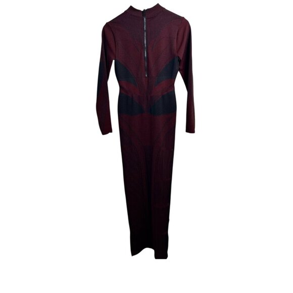 The Giving Movement Textured Geometric Dress Size L Sustainable Art to Wear Goth - Picture 3 of 12